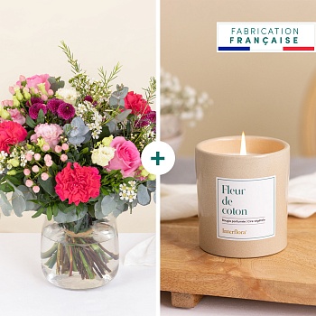 Rosa Bella and candle