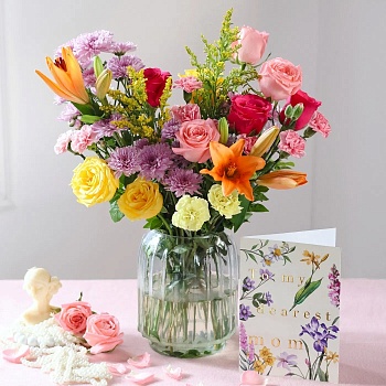 Vivid Petals for Mom