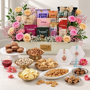 Healthy Bliss Rakhi Hamper