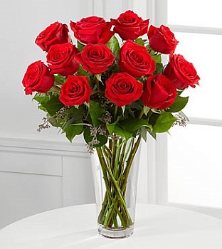 Long Stem Red Rose Bouquet