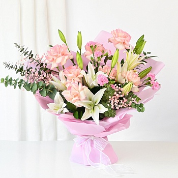 Blushing Lilies