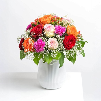 Colourful and refined