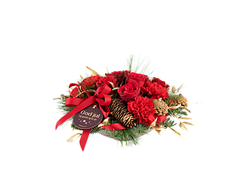 Christmas Centerpiece Red 240557