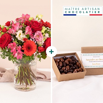 Floral Love and chocolate - Amour Floral