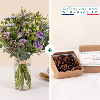 Blueberry bouquet and chocolate - Myrtille