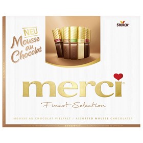 Merci Mousse au Chocolat Variety 210 g