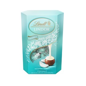 Lindt Lindor Cornet Coconut 200 g