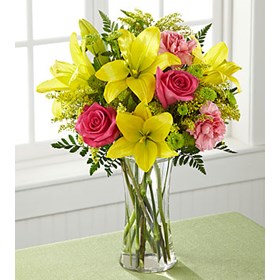 The FTD Bright And Beautiful Arrangement