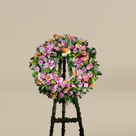 Multicolor Classic Wreath