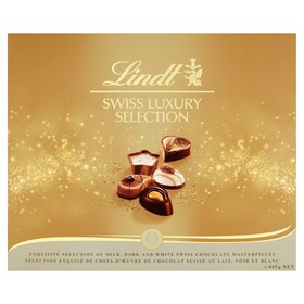 LINDT Pralines Swiss Luxury Selection Gold 195 g