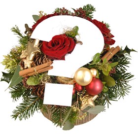 New Year's Style Seasonal Bouquet