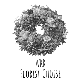Wreath with ribbon - Florist’s Choice