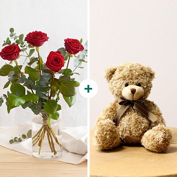 Tendresse et son ourson - Tenderness and teddy bear