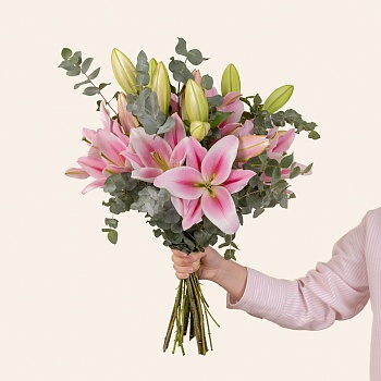Lilies and chocolates