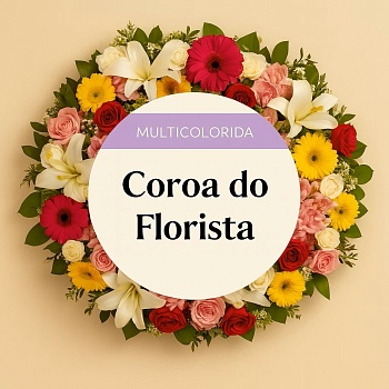 Multicolored Florist's Wreath