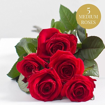 5 roses