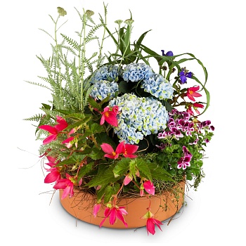Planter 'Always in our Hearts' for the cemetery