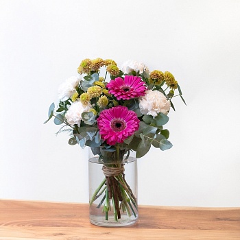 Carnations and mixed flowers