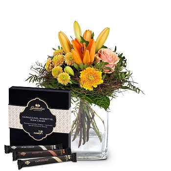 Flower bouquet 'Wonderful Day with Lily' and Gottlieber Huep