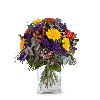 Flower bouquet Happy