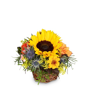 Fleurop Flower arrangement Sunny Kiss