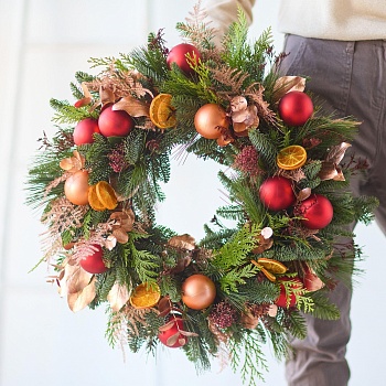 Luxury Christmas Wreath.