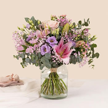 Purple cloud bouquet