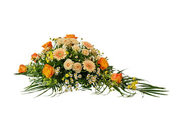 Funeral Spray with ribbon 250343