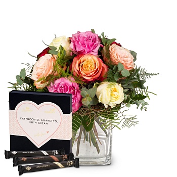 Flower bouquet 'Rose Dream' with Gottlieber Hueppen 'With Lo