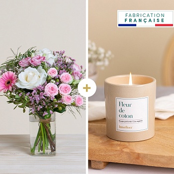 Petit plaisir et sa bougie - Petit plaisir and candle